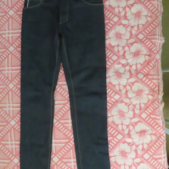 Raleigh Denim Martin Selvedge Jeans White Oak Cone Denim 31 Button Fly  (33x34)