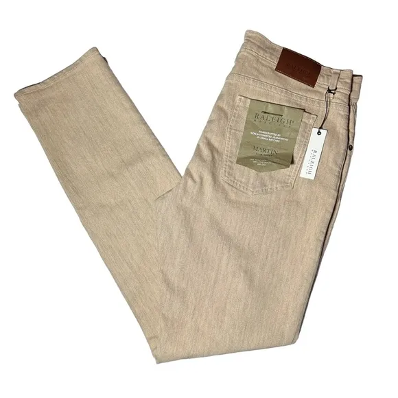 NWT Raleigh Clay Denim Workshop Martin Slim Taper Men’s Pants Size 36
          
      NWT