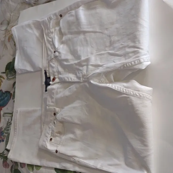 Ralph Lauren sport white jeans size 32