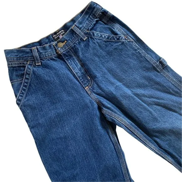 Ralph Lauren Polo Jeans Co. Carpenter Jeans Boys 10 Dark Wash 25 x 25