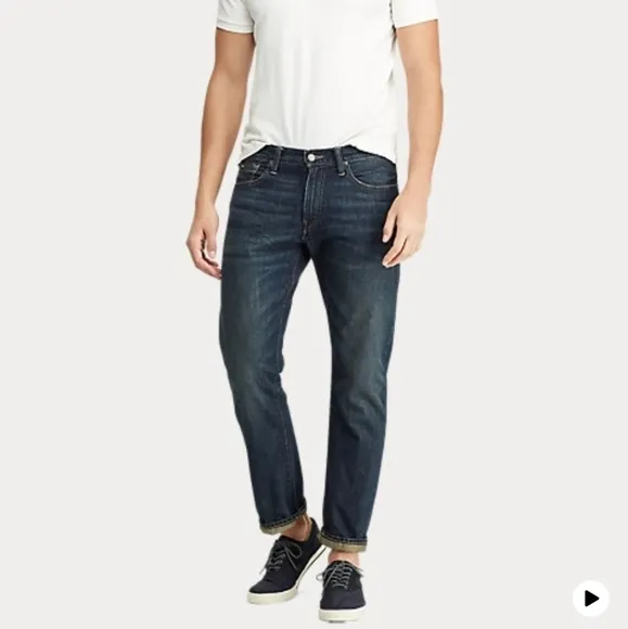 Ralph Lauren Hampton Relaxed Straight Jeans