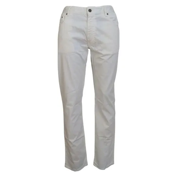 Ralph Lauren Ivory Cotton Straight Fit Men Denim Men's Jeans
          
      NWT