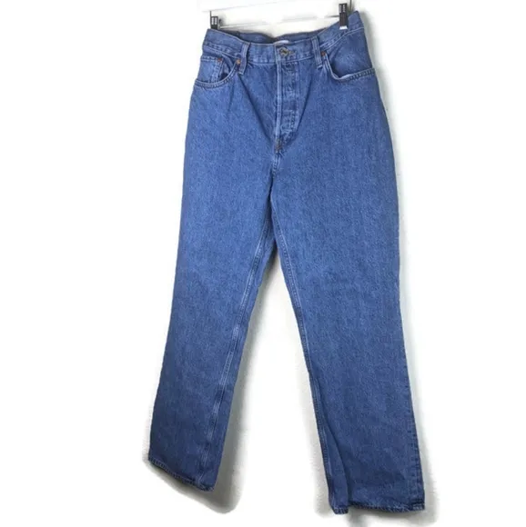 NWOT RE/DONE Levi's Straight Leg Jeans 34 X 31