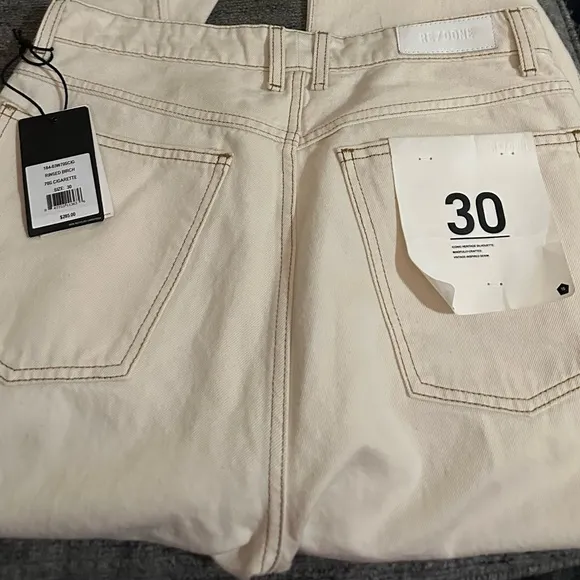 NWT RE/DONE OFF WHITE DENIM
          
      NWT
