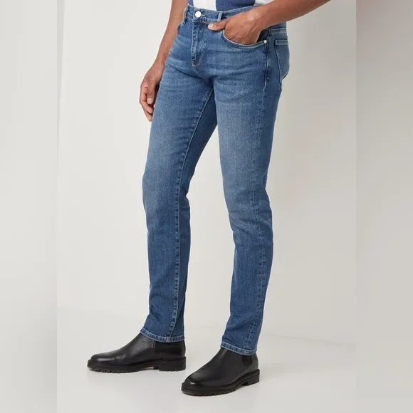 REISS Ceha Tapered Slim Fit Jeans