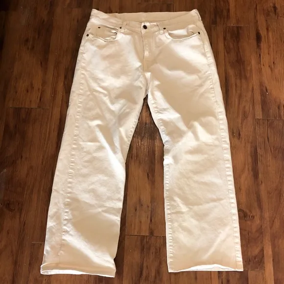 Replay white denim jeans men’s size 34x32