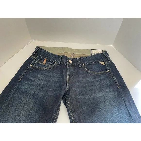 New REPLAY Men's W30 L32 11oz Pure Indigo Denim RN 118292 Dark Wash NWT
          
      NWT