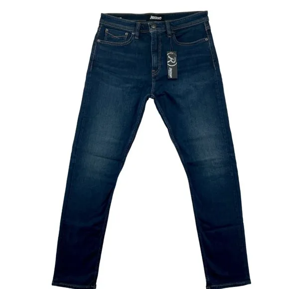 Revtown Men's Taper Washed Indigo Blue Denim Jeans size 32x32 NWT
          
      NWT