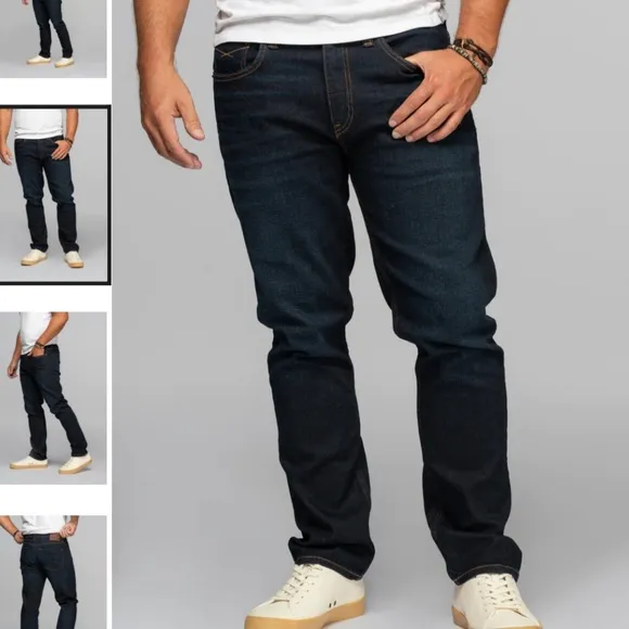 REVTOWN SHARP JEANS in Dark Indigo 34” x 32”