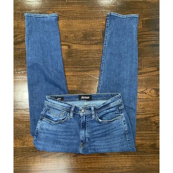 Revtown Men's Automatic Decade Denim Jeans Size 31 x 30 Med Wash Blue