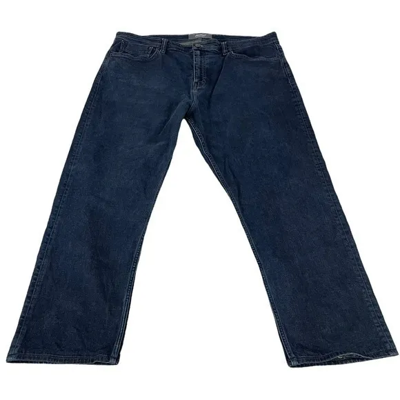 Revtown Decade Denim Men's 40x32 (40x27) Blue Jeans Dark Wash T291