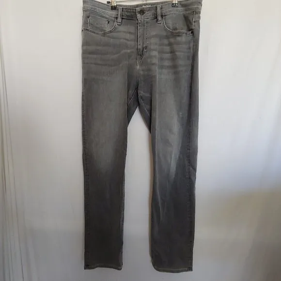Revtown mens washed out grey straight leg decade denim jeans size 38