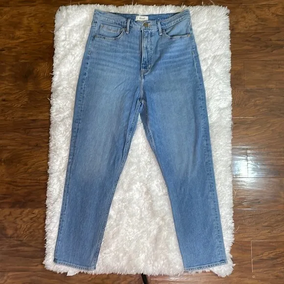 REVTOWN High-Rise Straight Jeans Sunrise Indigo