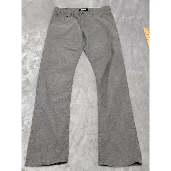 Revtown Sharp Mens Stretch Jeans, 35x30 Decade Denim Weathered Gray