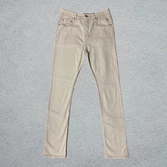 New Rick Owens DRKSHDW Detroit Cut Natural Jeans Size 31
          
      NWT