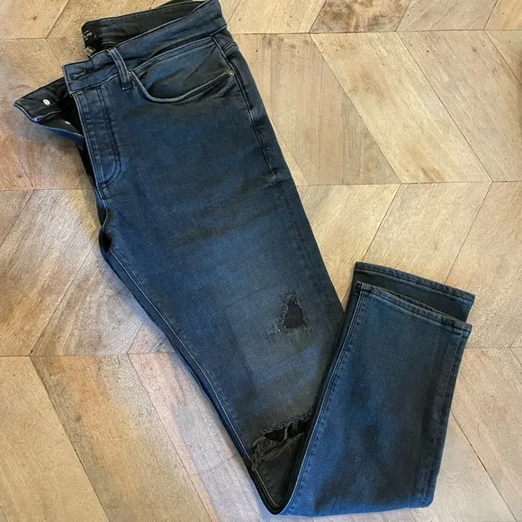 Men’s River Island Distressed Jeans 34/32