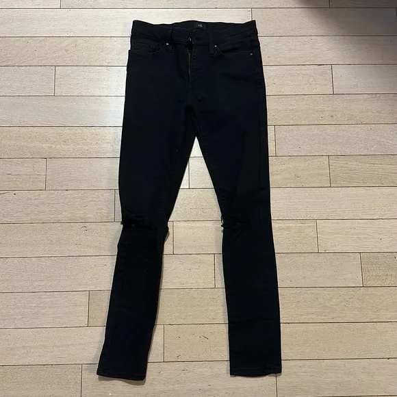 River Island Skinny Stretch Distressed Jeans 28x32