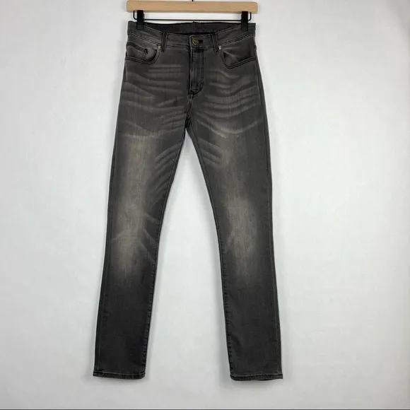 River Island Black Super Skinny Danny Waist 27” Men’s Denim Jeans