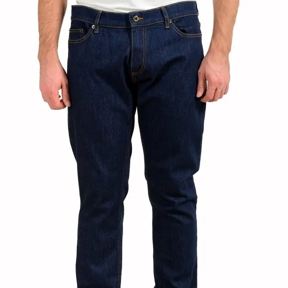 Roberto Cavalli Men's Medium Blue Straight Leg Jeans US 36 IT 52