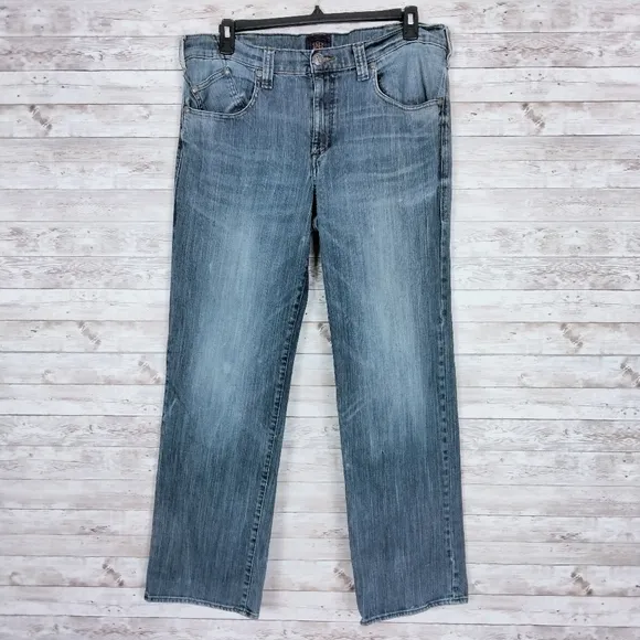 Rock & Republic Mens Jeans 38/32 Jagger Straight 856