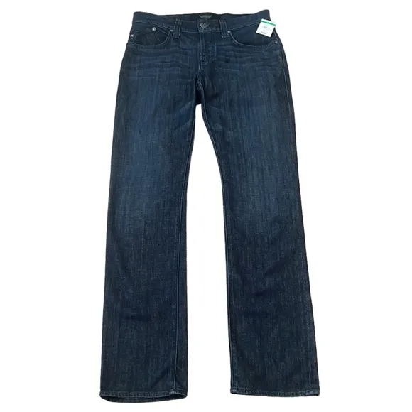 Rock & Republic Colburg Straight Leg Button Front Jeans Size 34 x 34
          
      NWT