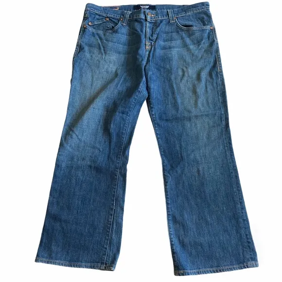 Rock & Republic Denim Button Fly Jeans Relaxed Size 40W