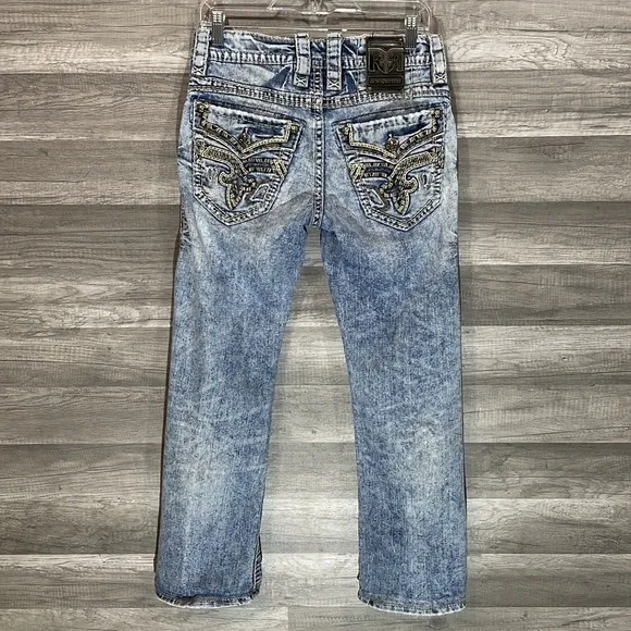 Rock Revival Lampson Slim Bootcut Jeans