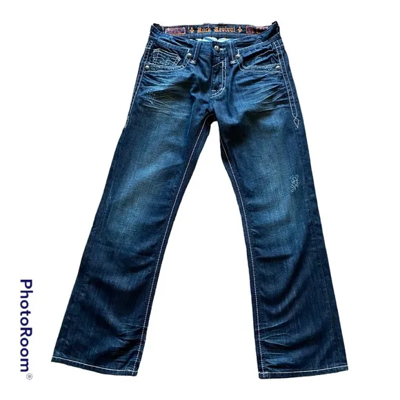 Rock Revival Mick Boot Jean  size 33