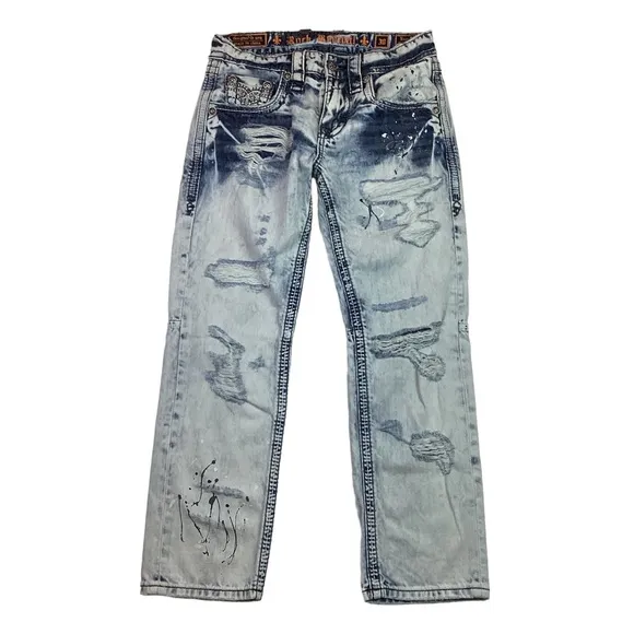 Rock Revival Rupert Straight Leg Jeans