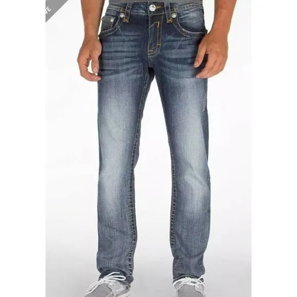 Rock Revival Evan Alt Straight Jeans sz 29