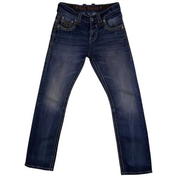 Rock Revival Jett Straight Denim Jeans
