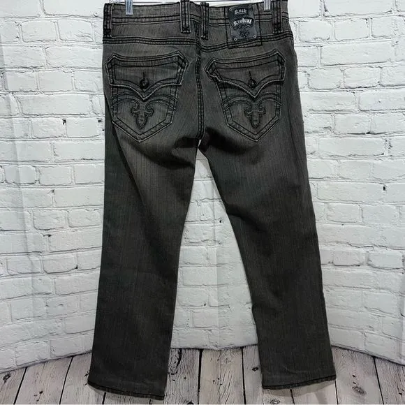 Rock Revival Men’s Mick Straight Leg Jeans