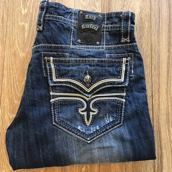 Rock Revival Wesley Straight Jeans