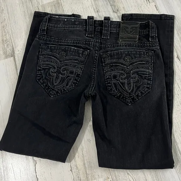 Rock Revival Slim Straight Jeans Size 28