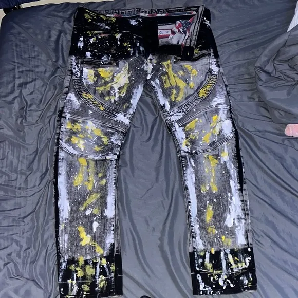 ROCKSTAR•Sushi•Slim•Painted•Distressed•Moto•Jeans