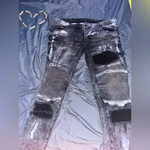 Rockstar original Moto jeans black