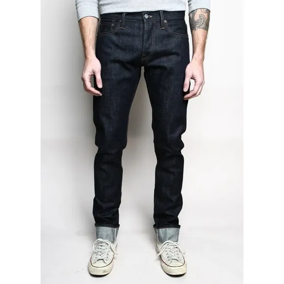 Rogue Territory Jeans SK Skinny Selvedge Indigo Rigid Raw BARELY WORN Size 31
