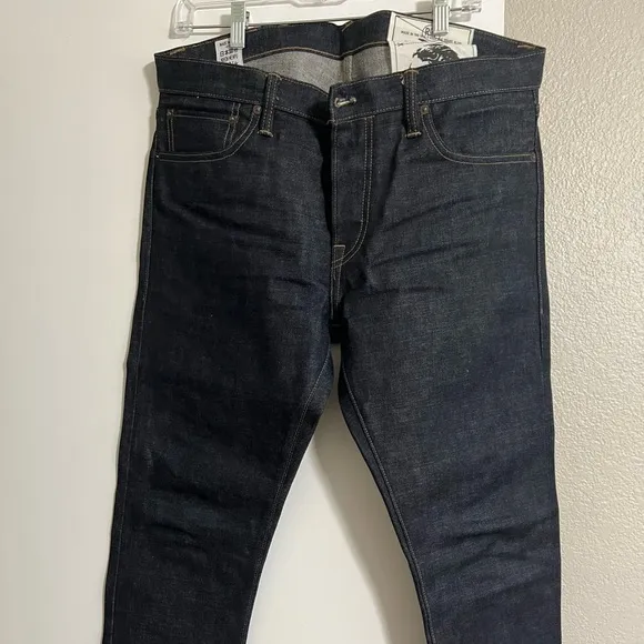 Rogue Territory raw denim. Dark denim size 34