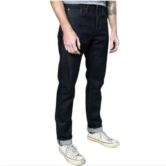 Rogue Territory Standard Issue Relaxed Taper Signature Six Pocket Men's Jeans 33