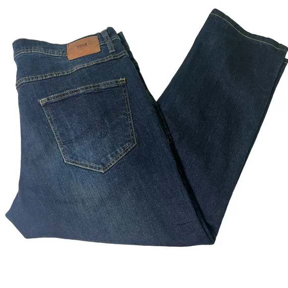 ROHM Slim Men's Dark Wash Jeans Size 36x30 Little Bit of Stretch