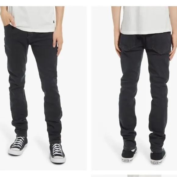 NWT Rolla's Stinger Skinny Black Ash wash Jeans
          
      NWT