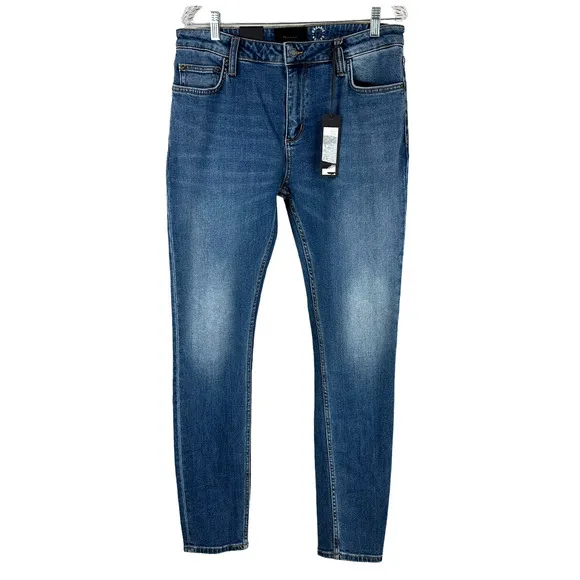 Rolla's Stinger Skinny Jeans Men's Size 33W x 32L Mid Rise Blue Wash NWT
          
      NWT