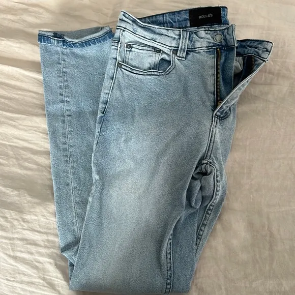 Men’s Jeans: Rolla’s Denim - Light Wash 28Wx32L
