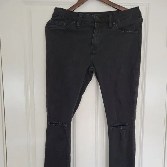 ROLLA'S Stinger Skinny Fit Jeans Black Size 30*32