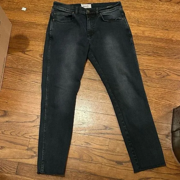 Rollas Thin Captain Slim Fit Jeans 32x32 - Faded Black