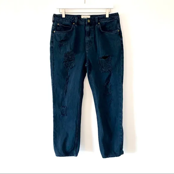 Rolla’s Rosco Tapered Slim Fit Ripped Jeans 31 x 32