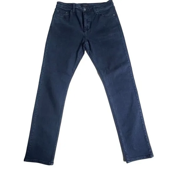 Rolla's Tim Slim Jeans Mens 33W 32L Dark Blue Denim NEW
          
      NWT