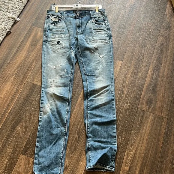 RTA Blue Distressed Jeans
          
      Boutique