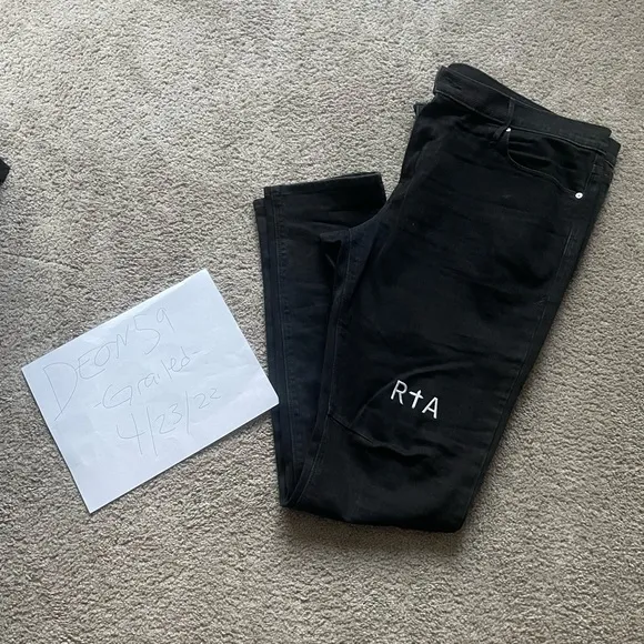 Mens RTA jeans