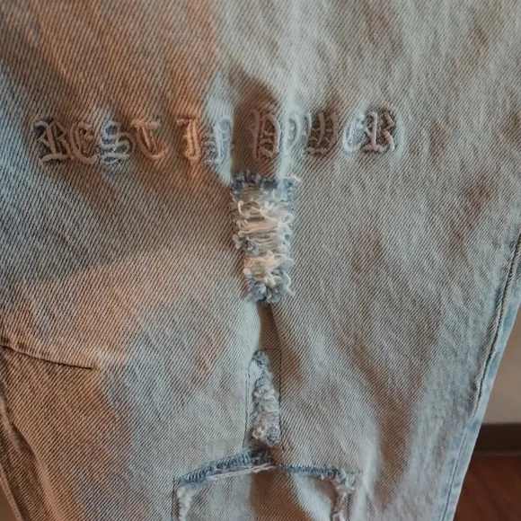 RtA Bryant Rest in power distressed jean
          
      NWT